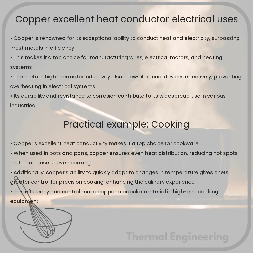 Copper | Excellent Heat Conductor, Electrical Uses
