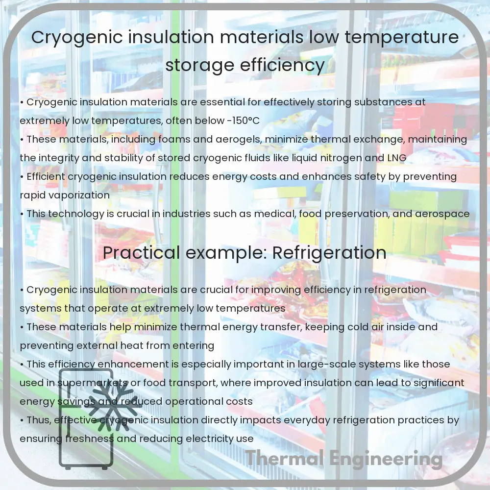 Cryogenic Insulation Materials | Low Temperature Storage, Efficiency