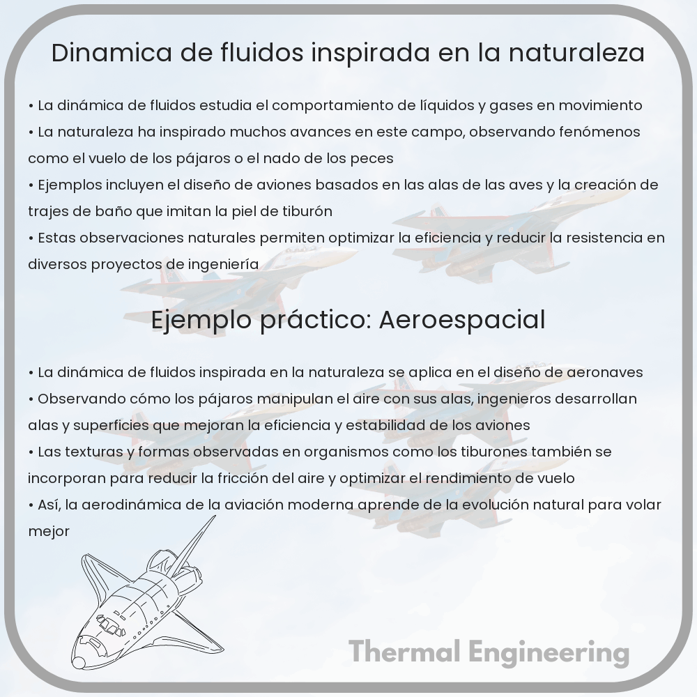 Dinámica de fluidos inspirada en la naturaleza
