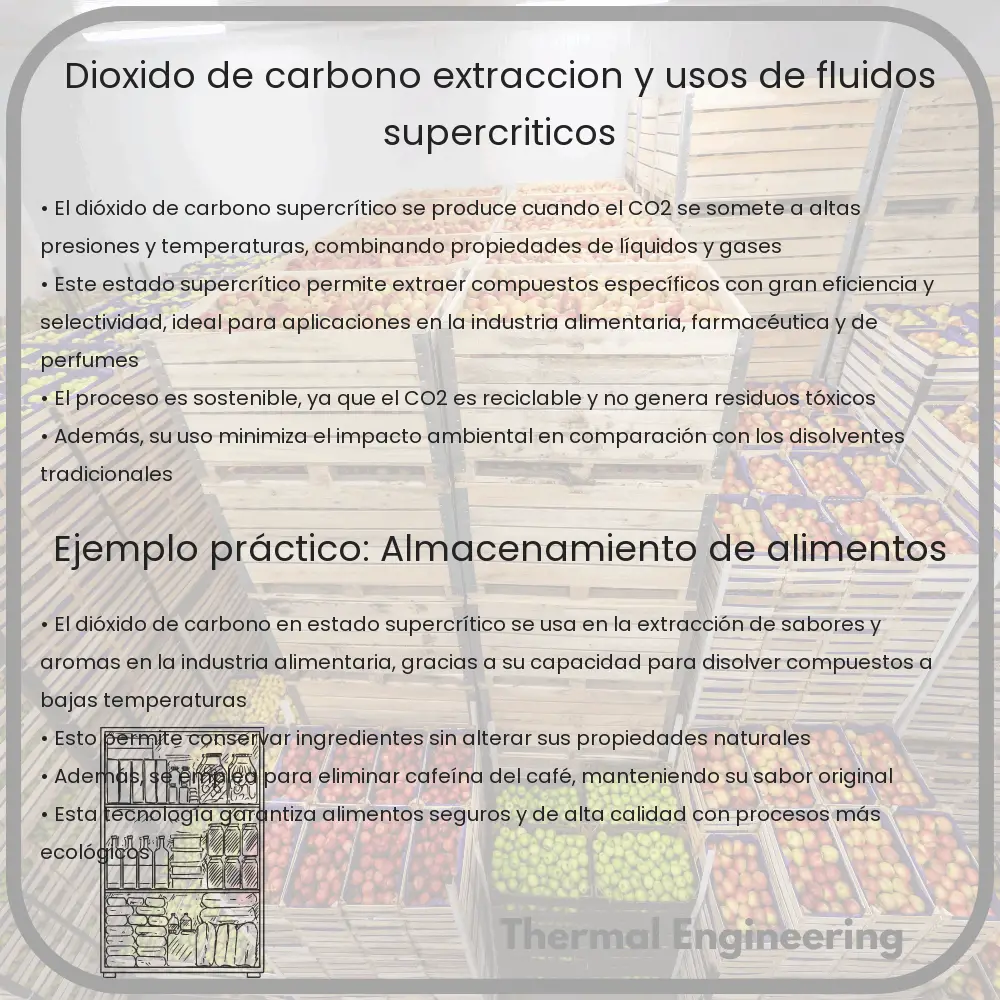 Dióxido de Carbono: Extracción y Usos de Fluidos Supercríticos