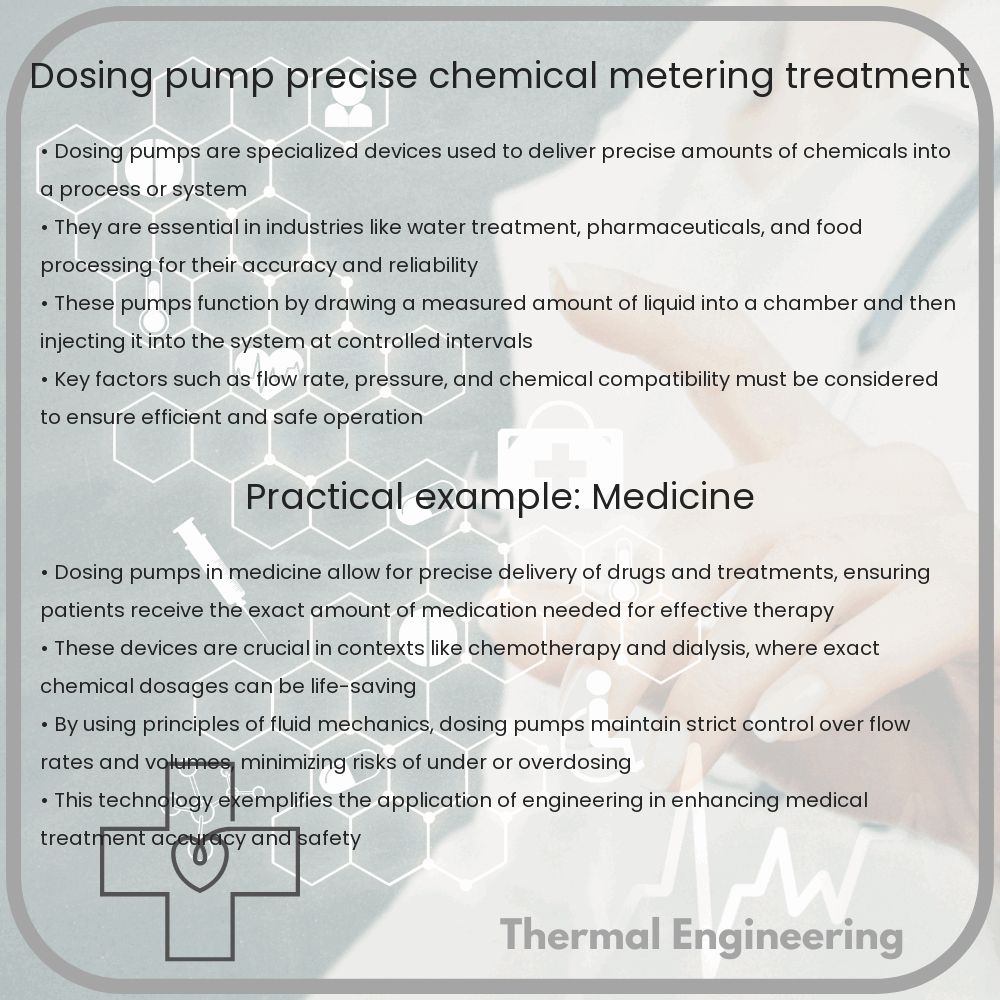 Dosing Pump | Precise Chemical Metering & Treatment