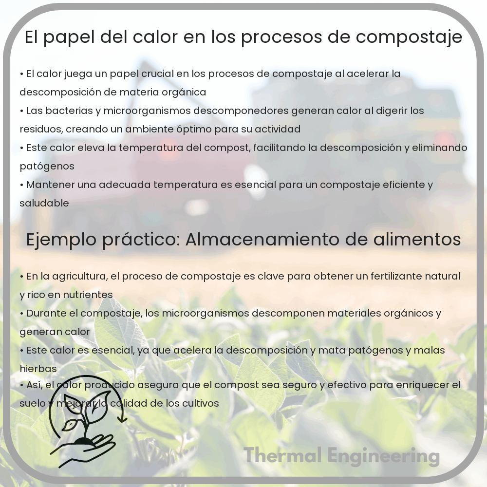 El papel del calor en los procesos de compostaje