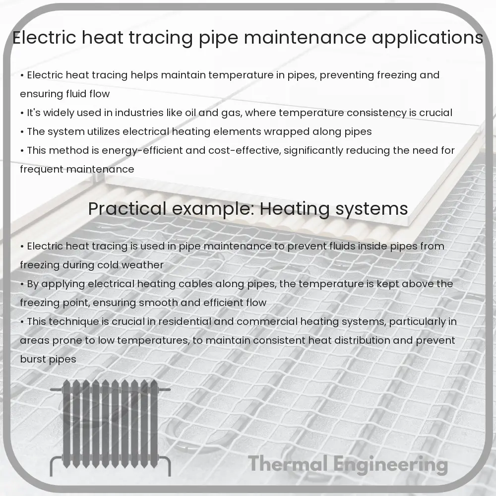 Electric Heat Tracing | Pipe Maintenance Applications