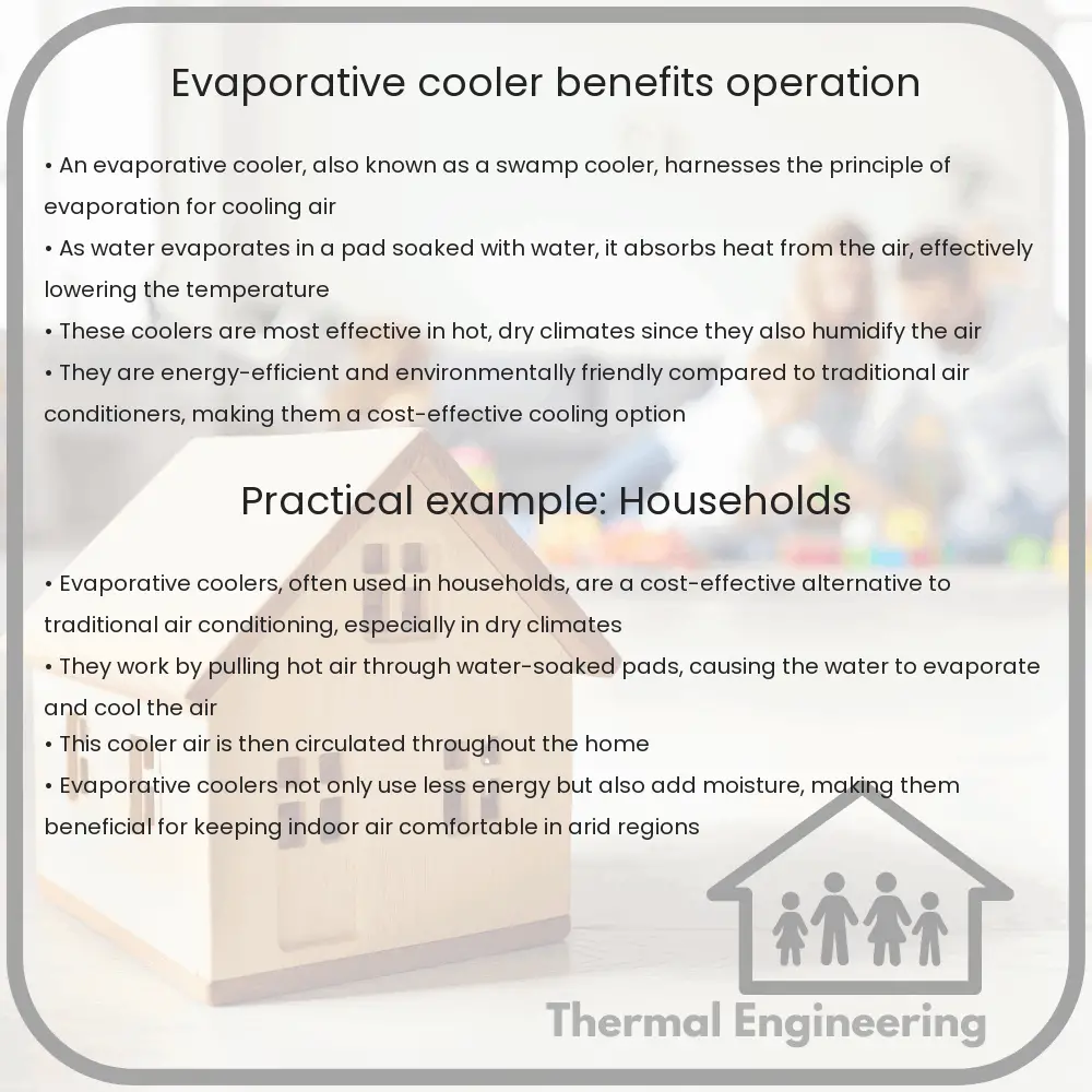 Evaporative Cooler | Benefits & Operation
