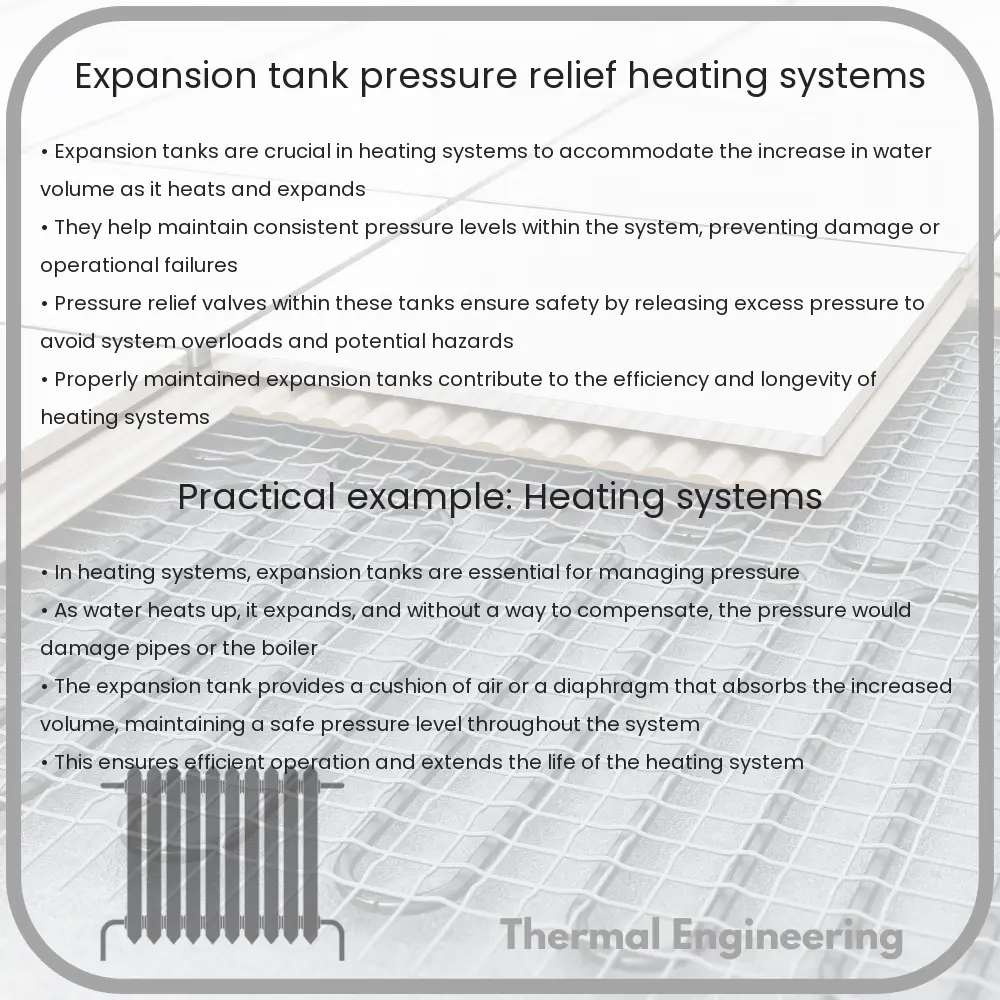 Expansion Tank | Pressure Relief, Heating Systems