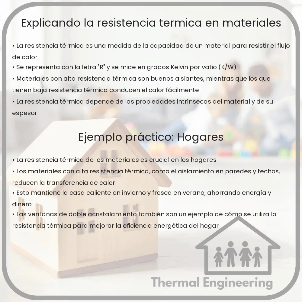 Explicando la Resistencia Térmica en Materiales