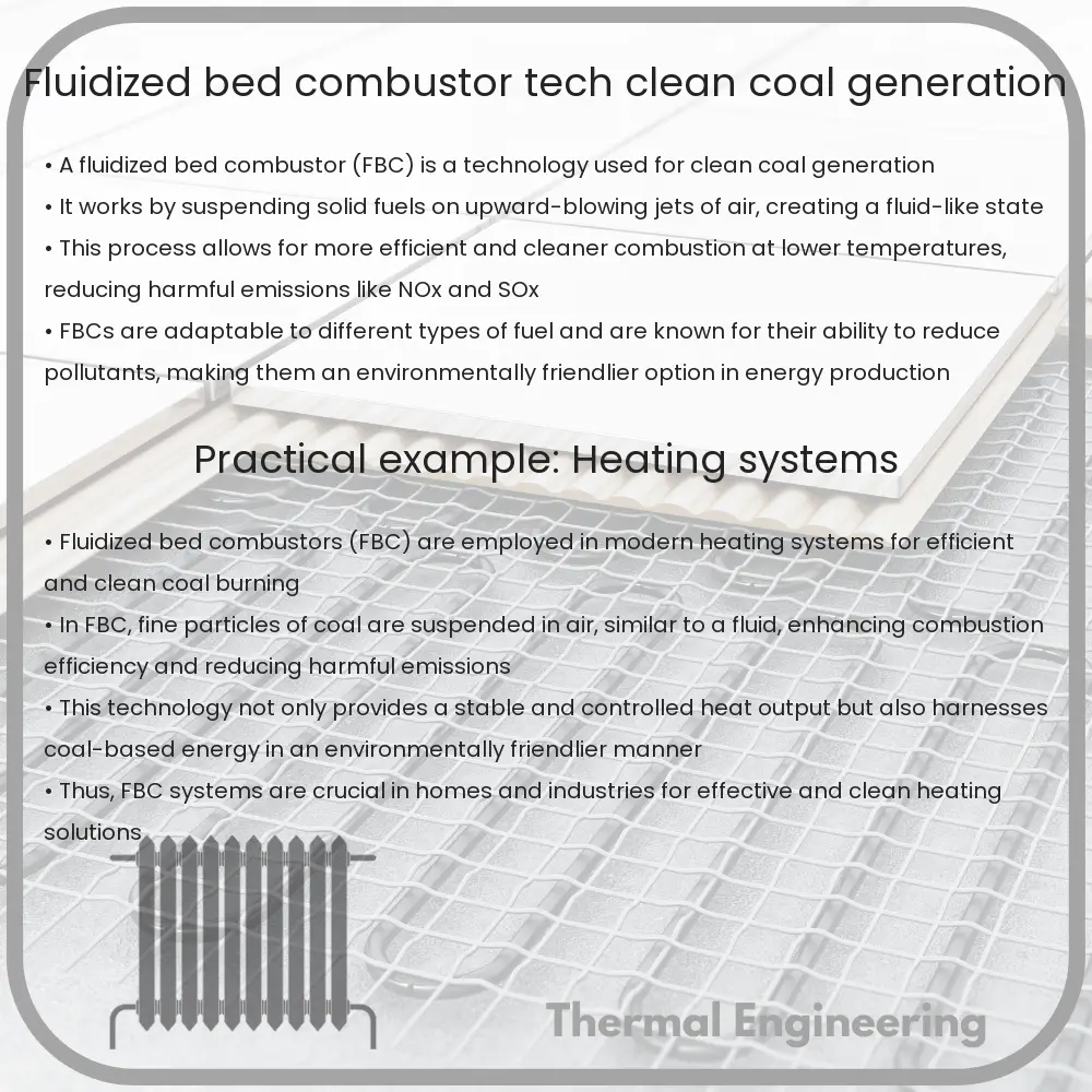 Fluidized Bed Combustor | Tech, Clean Coal Generation