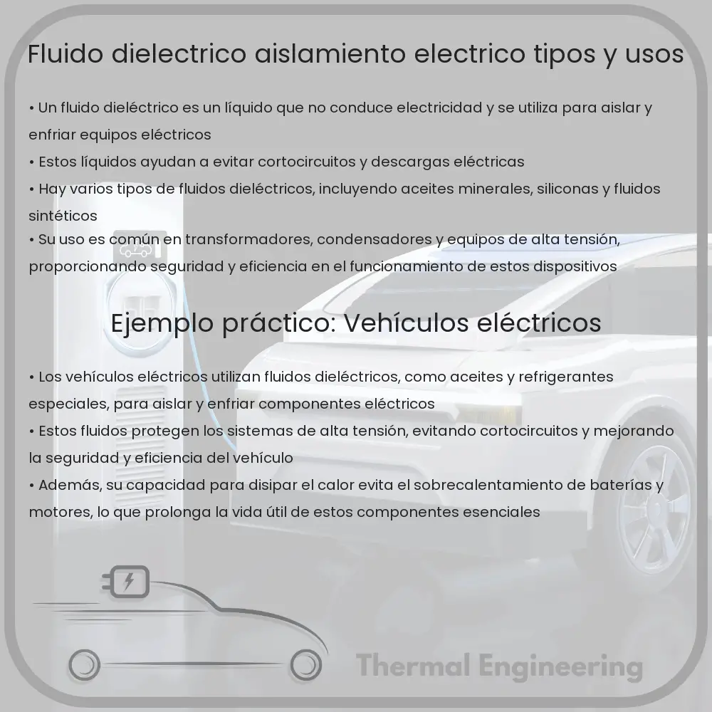 Fluido Dieléctrico | Aislamiento Eléctrico, Tipos y Usos
