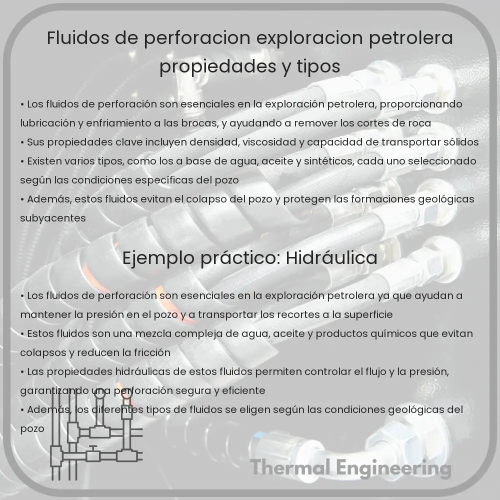 Fluidos de Perforación | Exploración Petrolera, Propiedades y Tipos