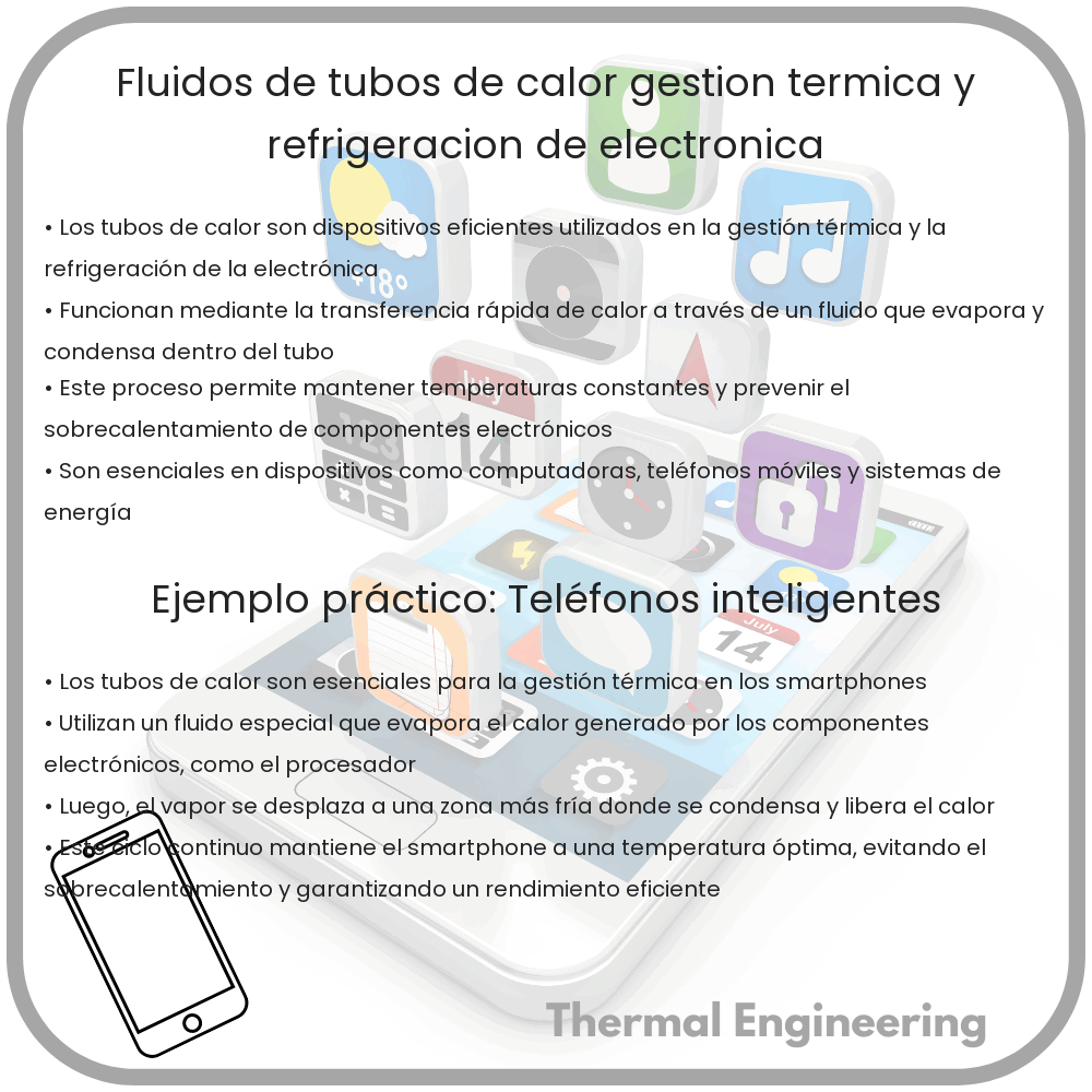 Fluidos de Tubos de Calor | Gestión Térmica y Refrigeración de Electrónica