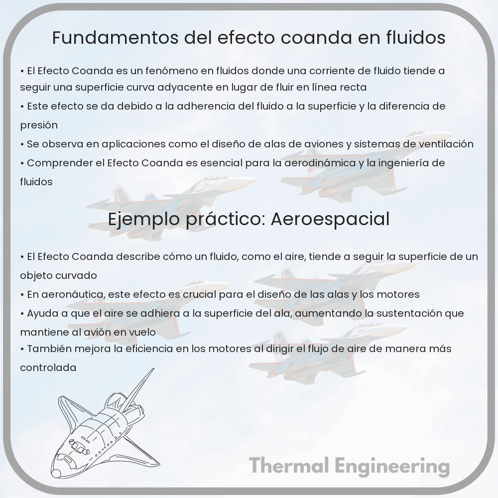 Fundamentos del Efecto Coanda en Fluidos
