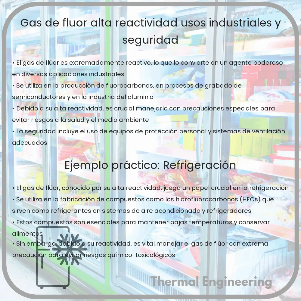 Gas de Flúor | Alta Reactividad, Usos Industriales y Seguridad