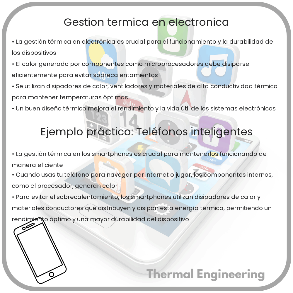 Gestión térmica en electrónica