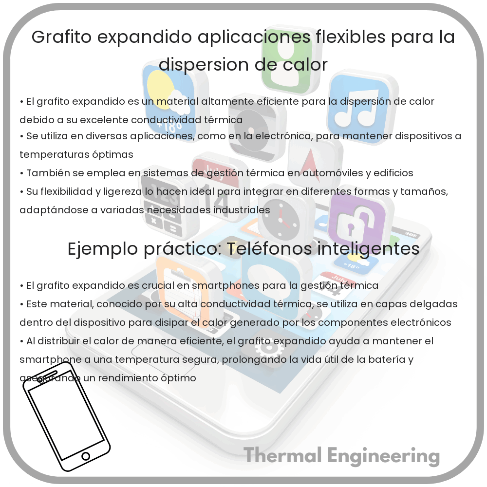Grafito Expandido: Aplicaciones Flexibles para la Dispersión de Calor