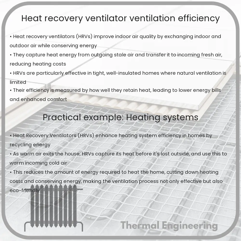 Heat Recovery Ventilator | Ventilation Efficiency