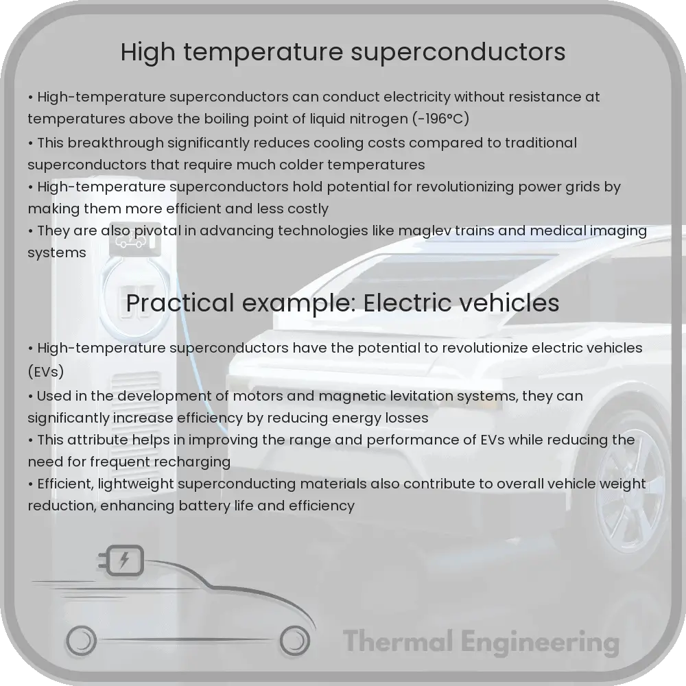 High-temperature superconductors