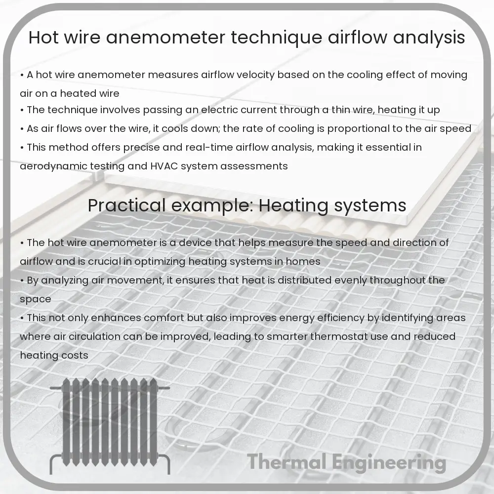 Hot Wire Anemometer | Technique, Airflow Analysis
