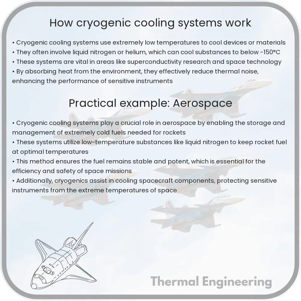 How cryogenic cooling systems work