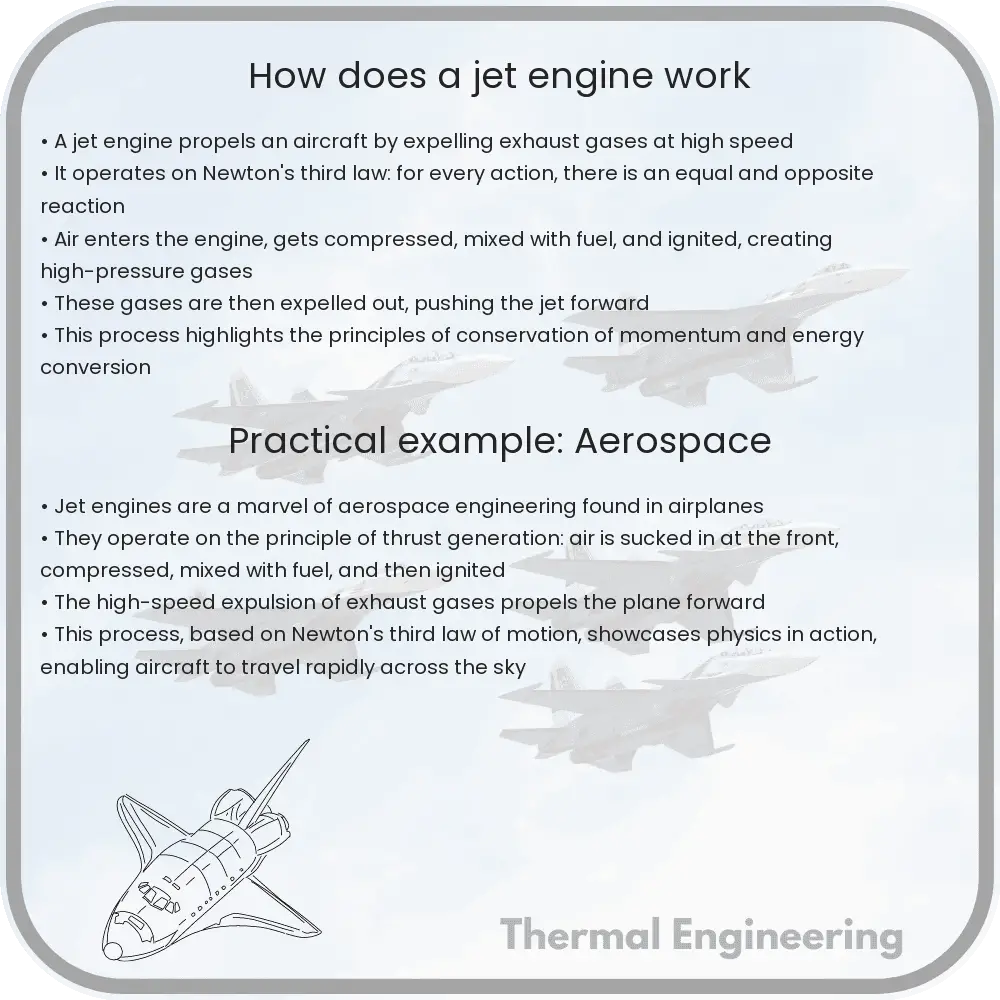 How does a jet engine work