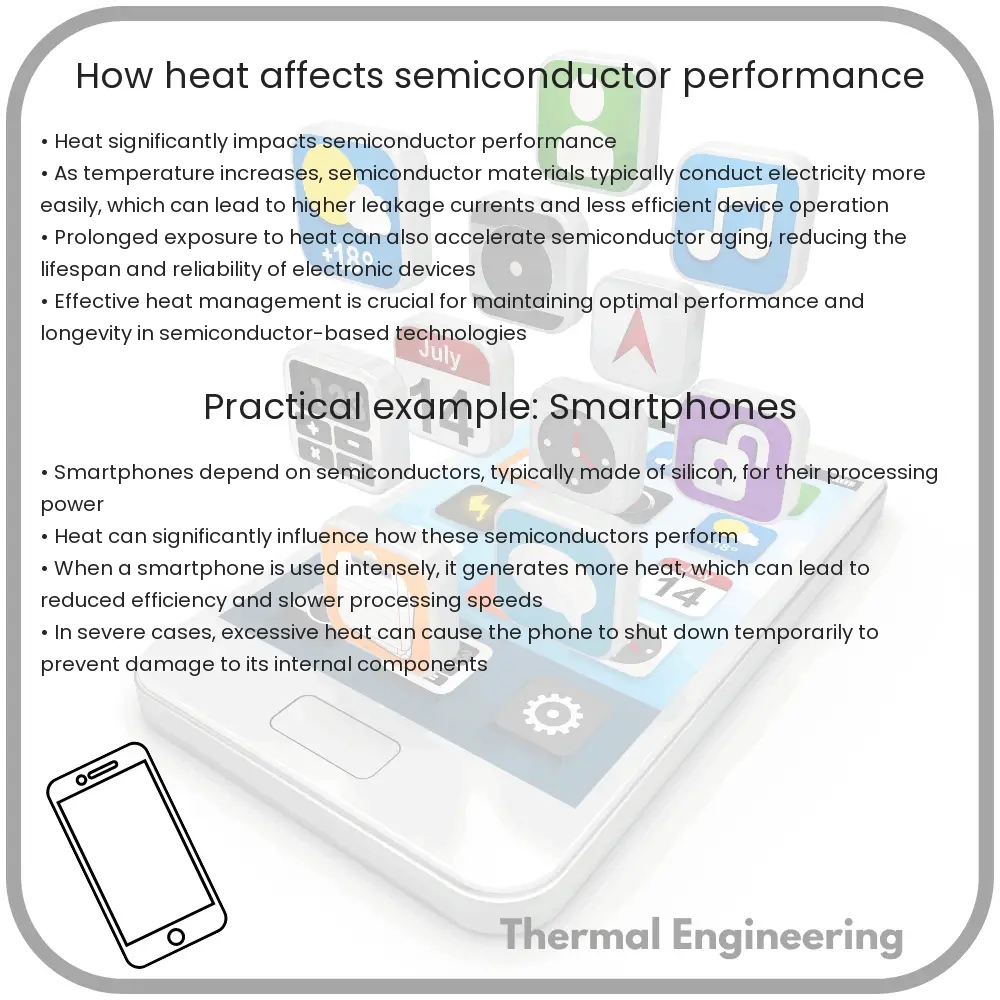 How heat affects semiconductor performance