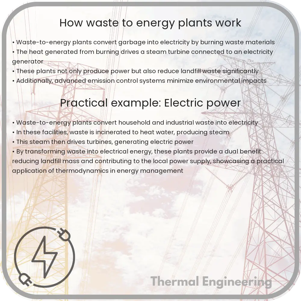 How waste-to-energy plants work