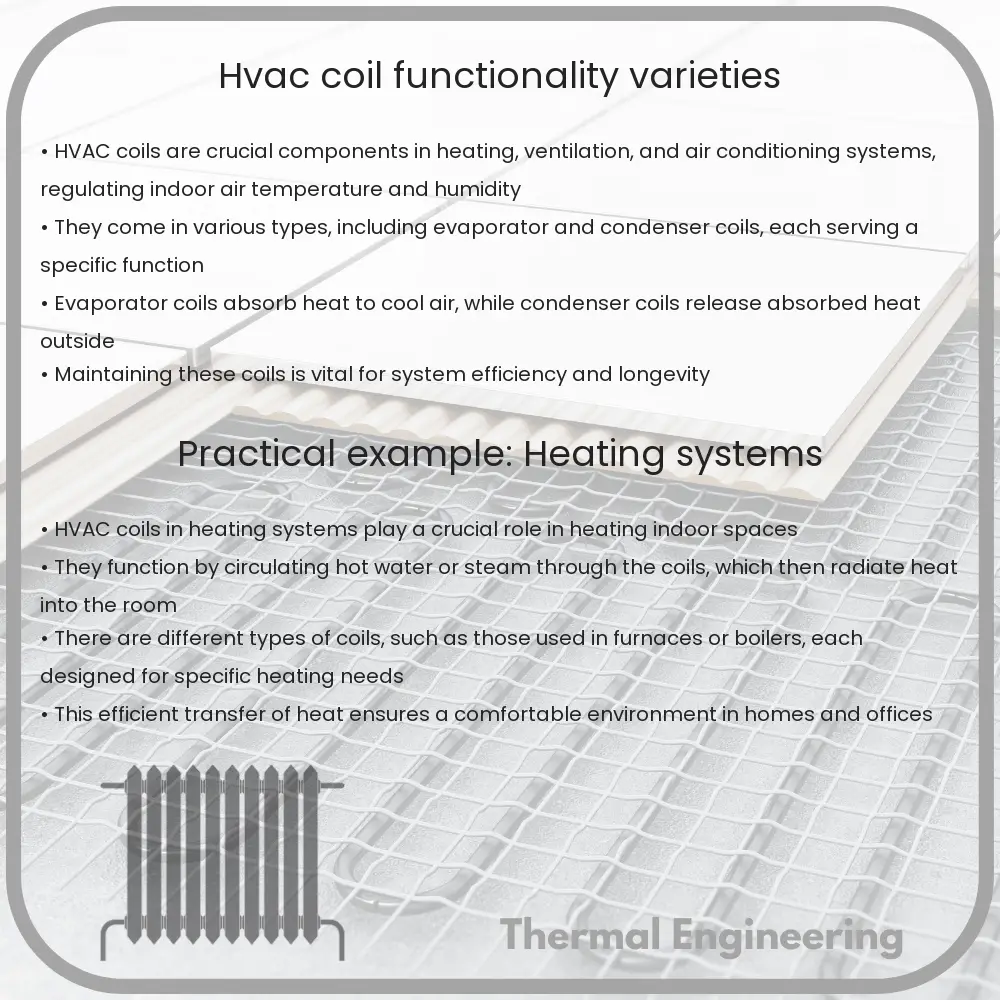 HVAC Coil | Functionality, Varieties