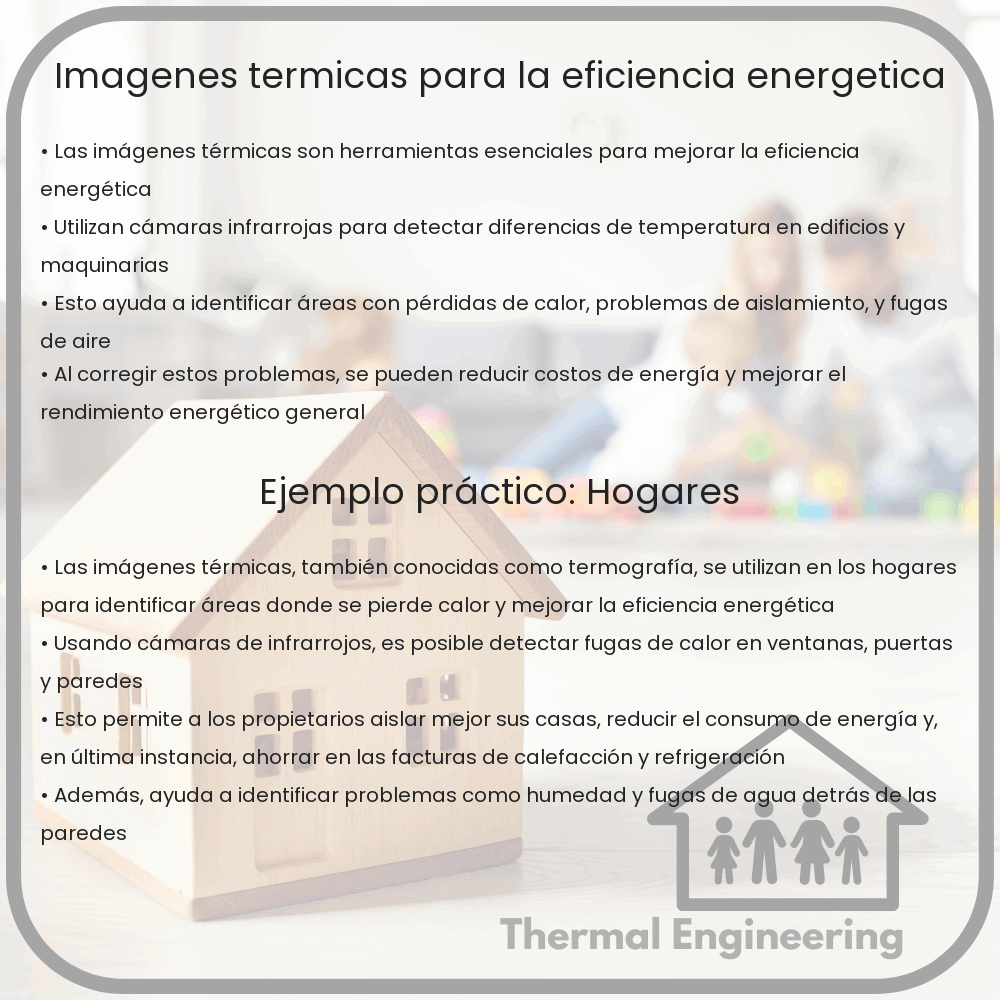 Imágenes térmicas para la eficiencia energética