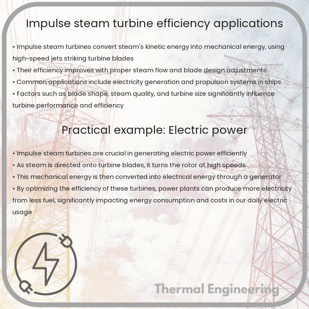 Impulse Steam Turbine | Efficiency, Applications