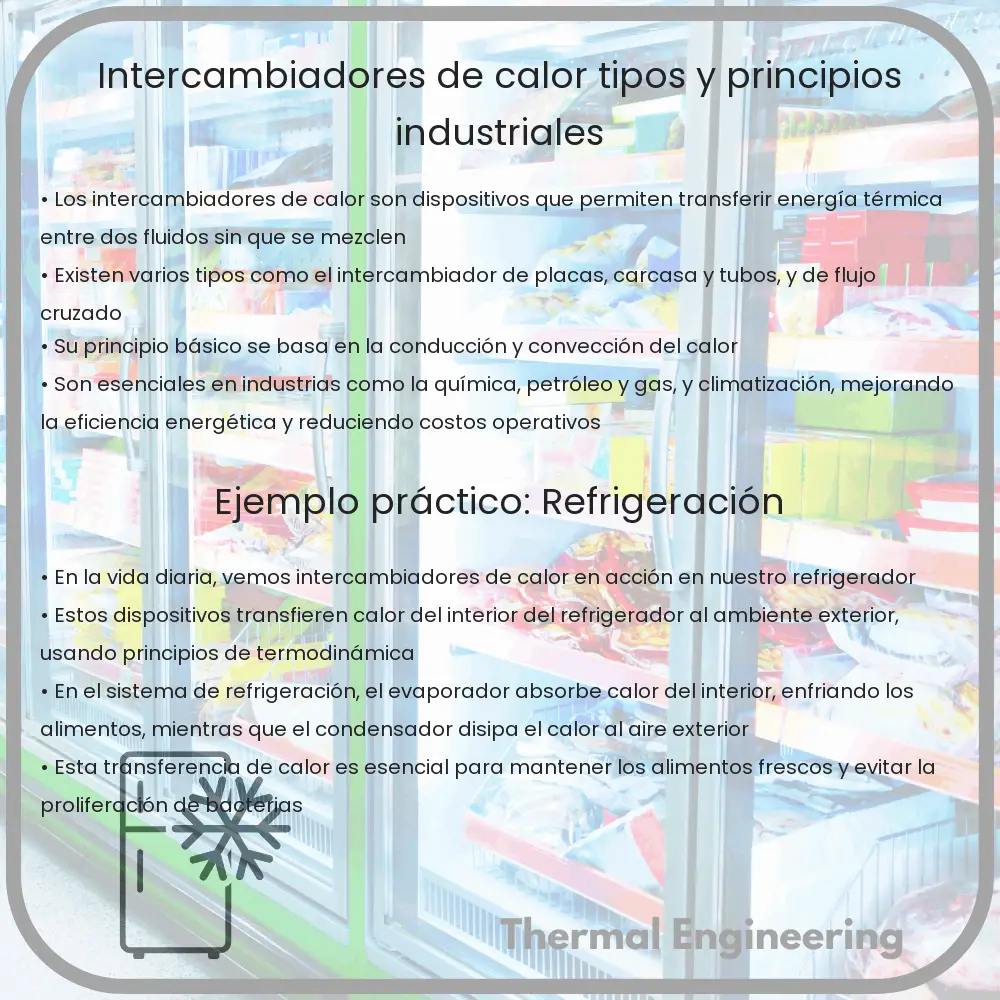 Intercambiadores de Calor | Tipos y Principios Industriales
