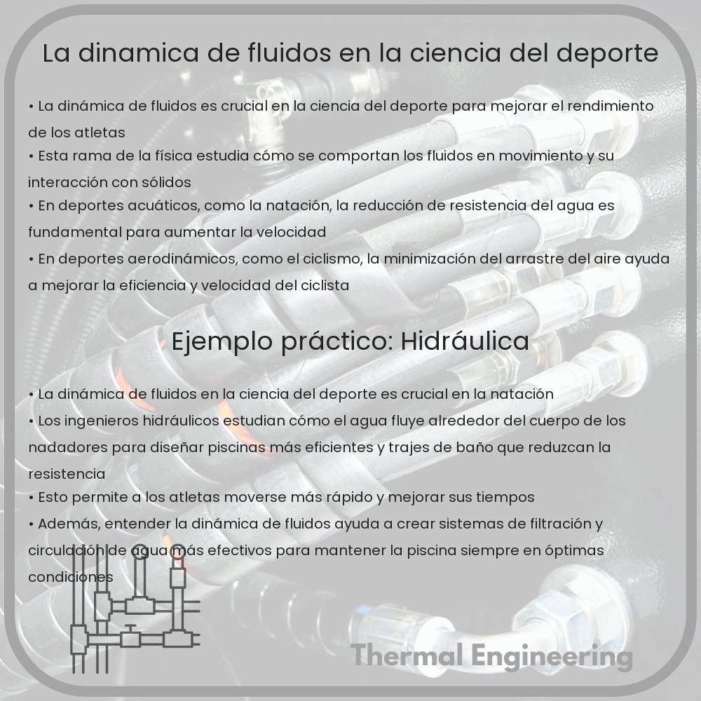 La dinámica de fluidos en la ciencia del deporte