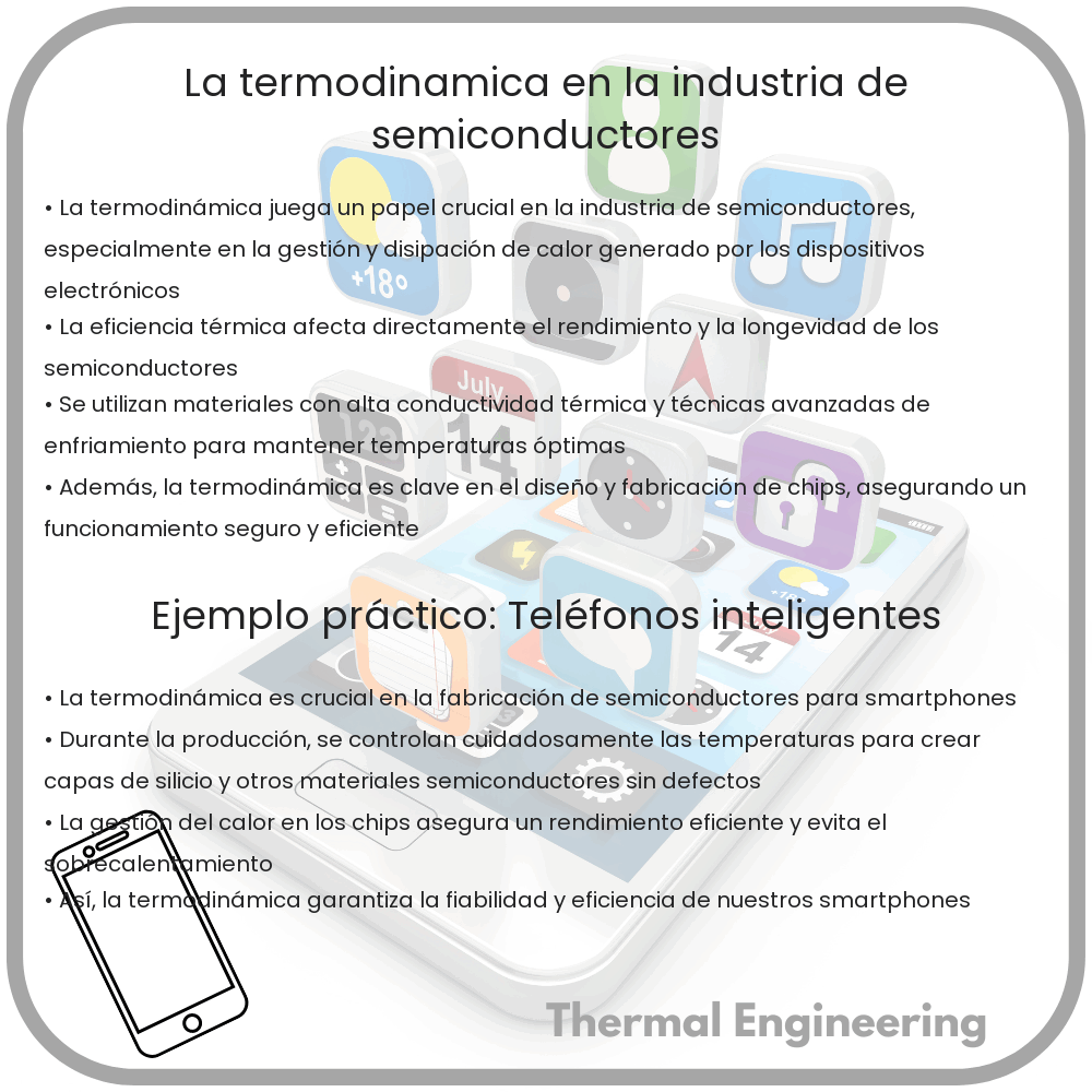 La termodinámica en la industria de semiconductores