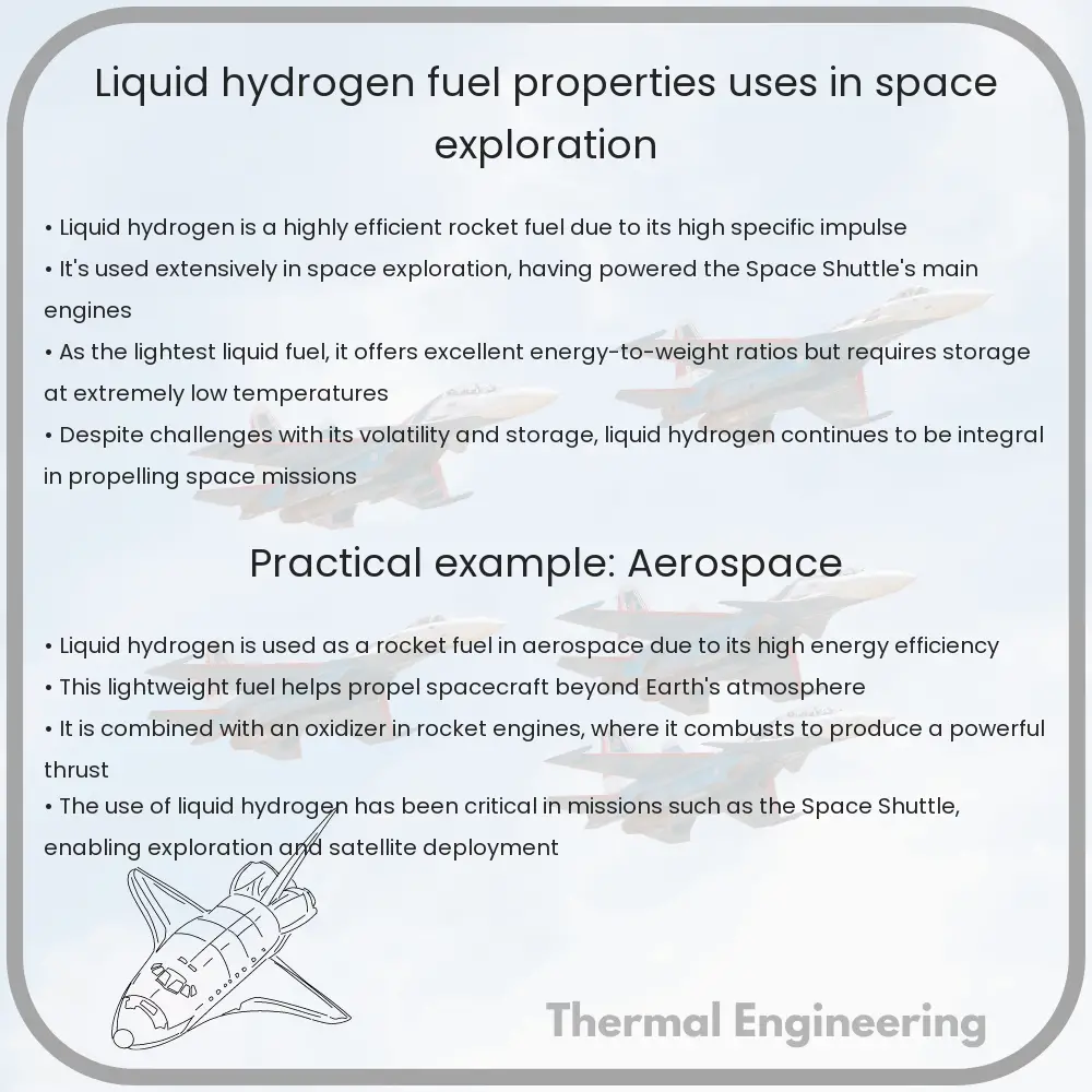 Liquid Hydrogen | Fuel Properties, Uses in Space Exploration