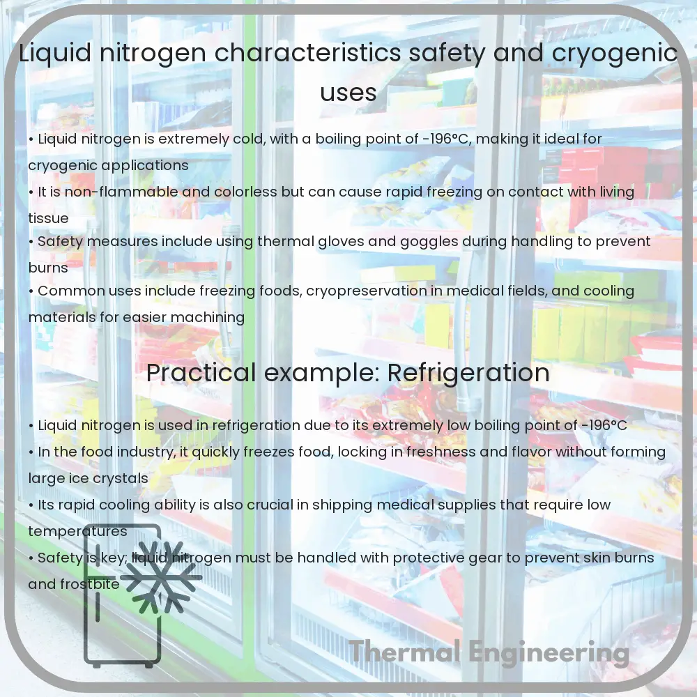 Liquid Nitrogen | Characteristics, Safety, and Cryogenic Uses