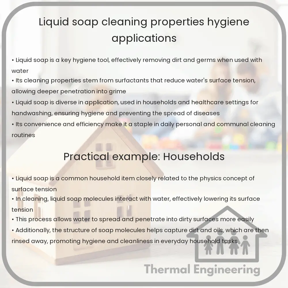 Liquid Soap | Cleaning Properties, Hygiene Applications