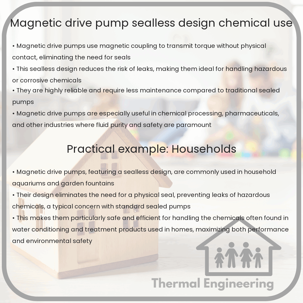 Magnetic Drive Pump | Sealless Design & Chemical Use