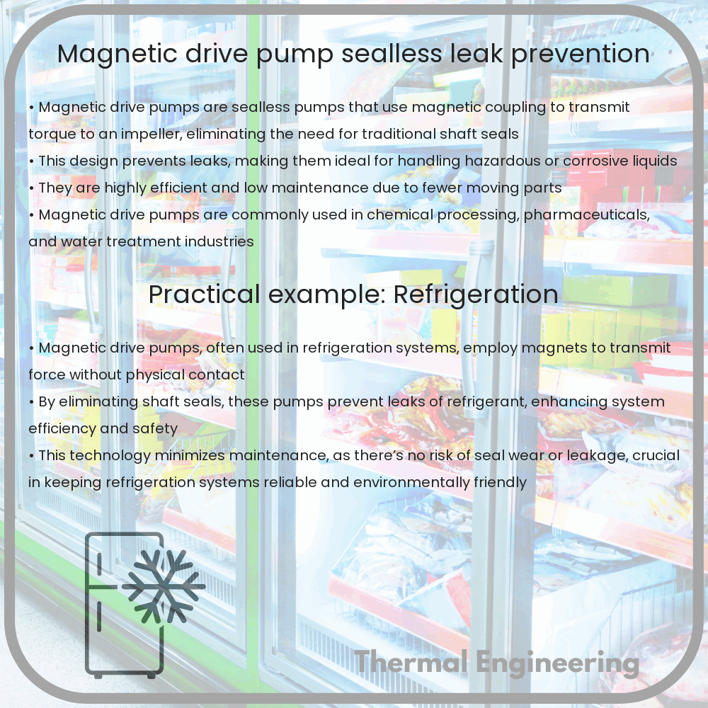 Magnetic Drive Pump | Sealless, Leak Prevention