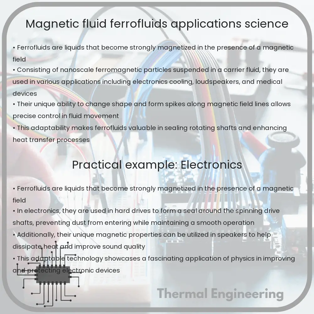 Fluid Ferrofluids, Applications & Science