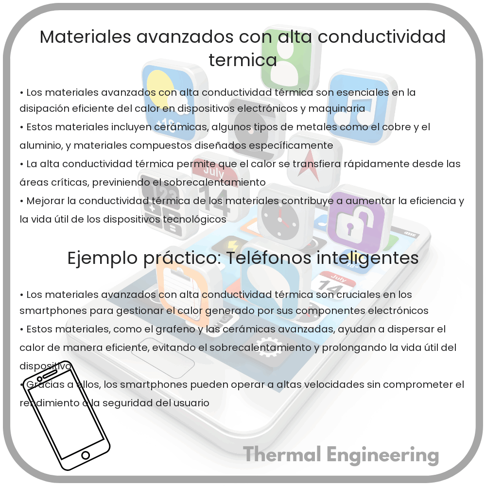 Materiales avanzados con alta conductividad térmica