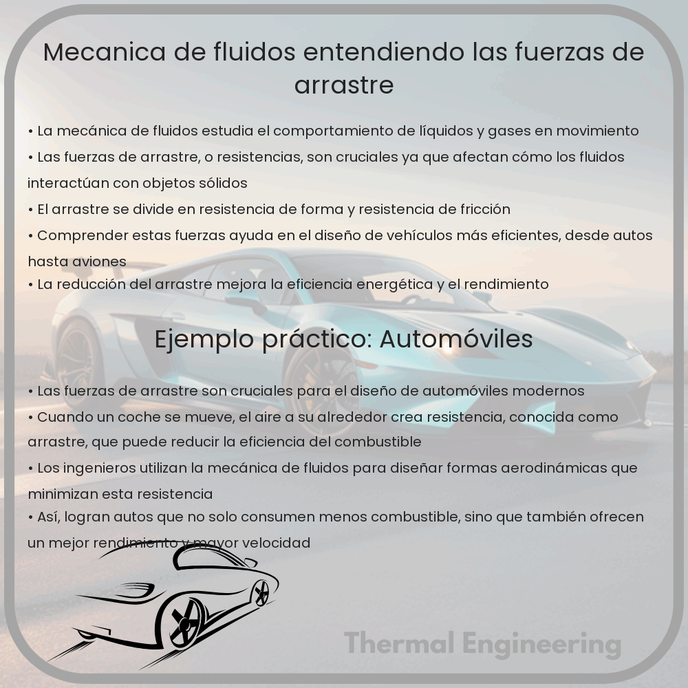Mecánica de Fluidos: Entendiendo las Fuerzas de Arrastre