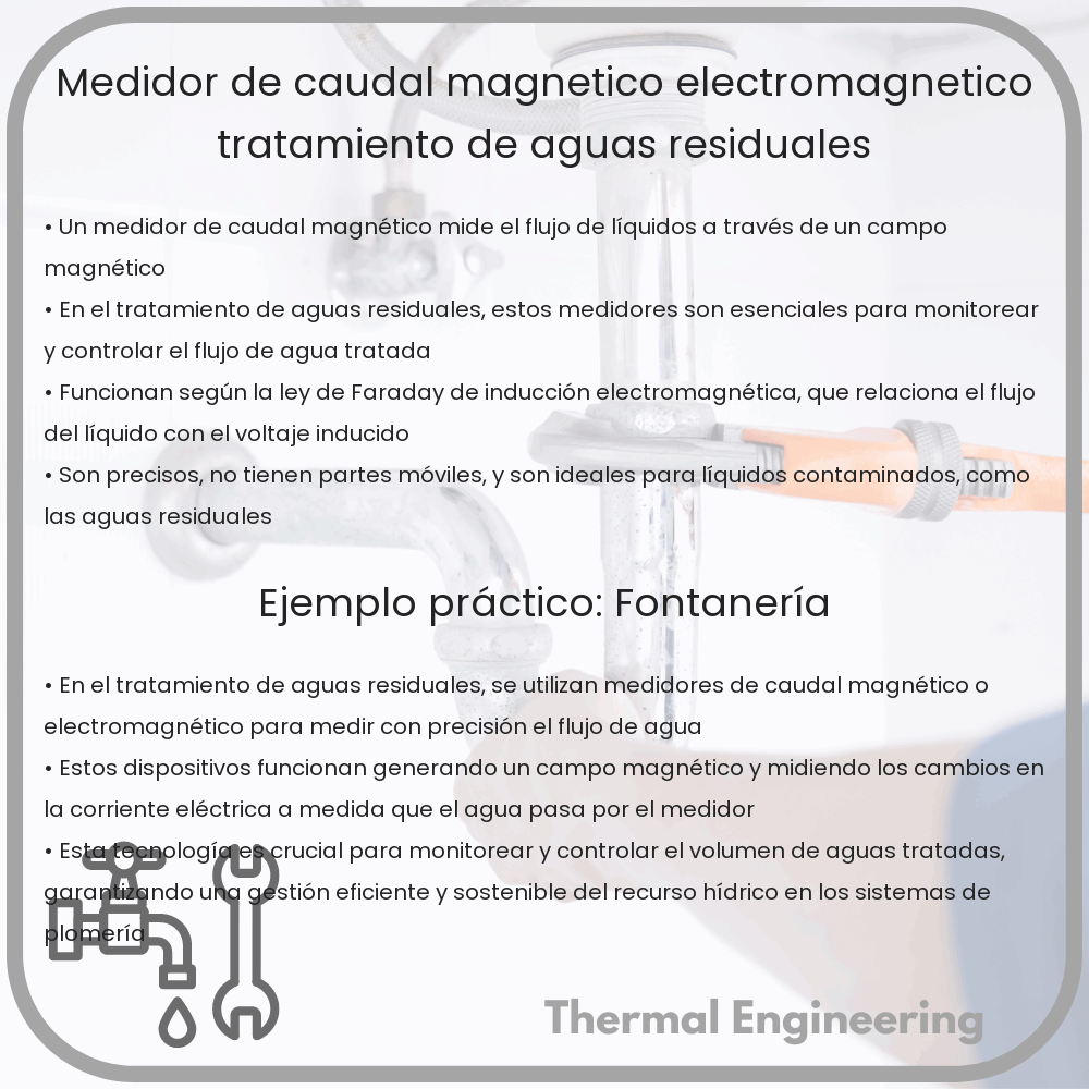 Medidor de Caudal Magnético | Electromagnético, Tratamiento de Aguas Residuales