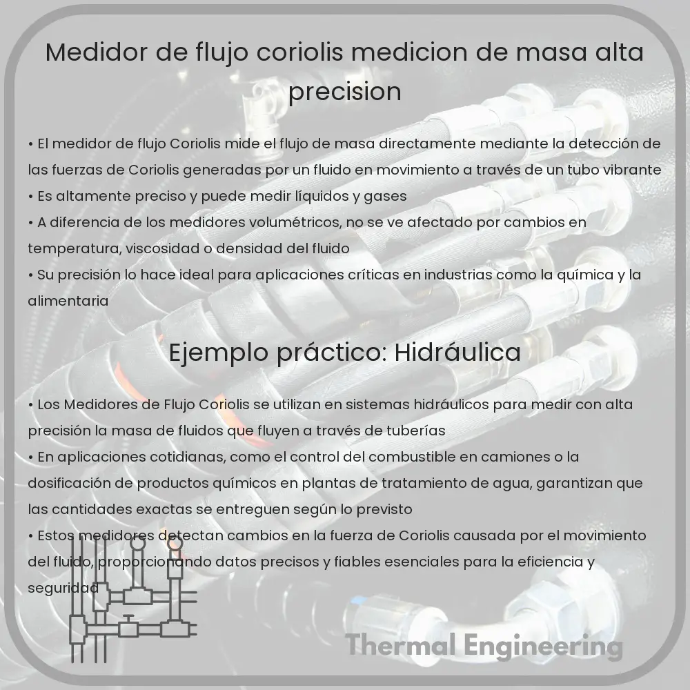 Medidor de Flujo Coriolis | Medición de Masa, Alta Precisión
