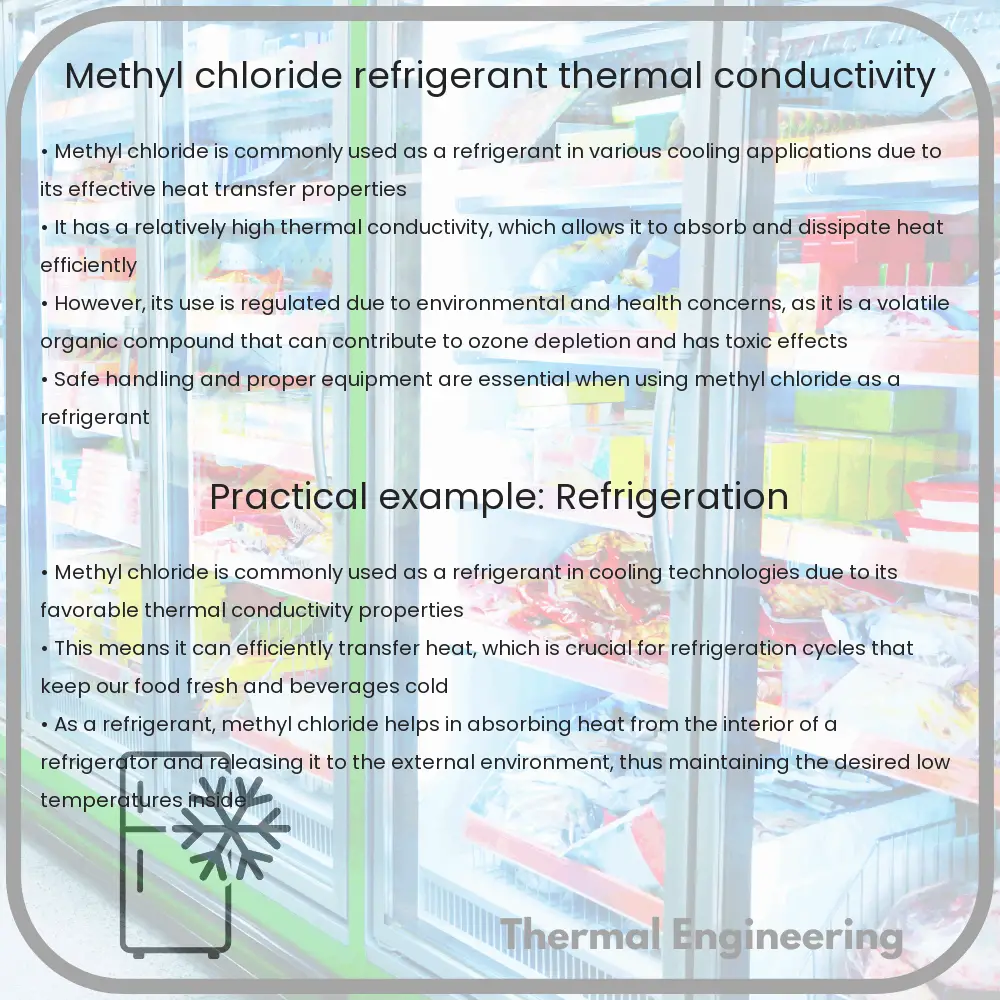 Methyl Chloride | Refrigerant, Thermal Conductivity