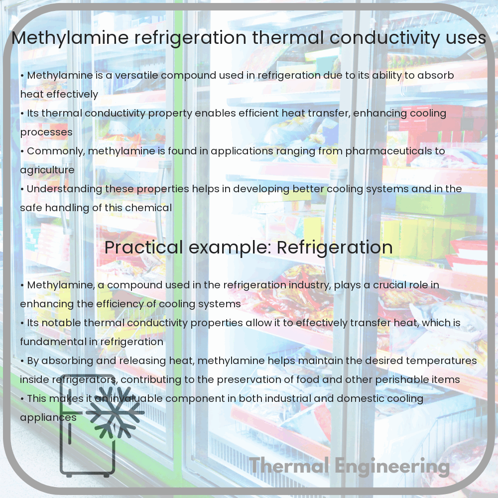Methylamine | Refrigeration, Thermal Conductivity & Uses
