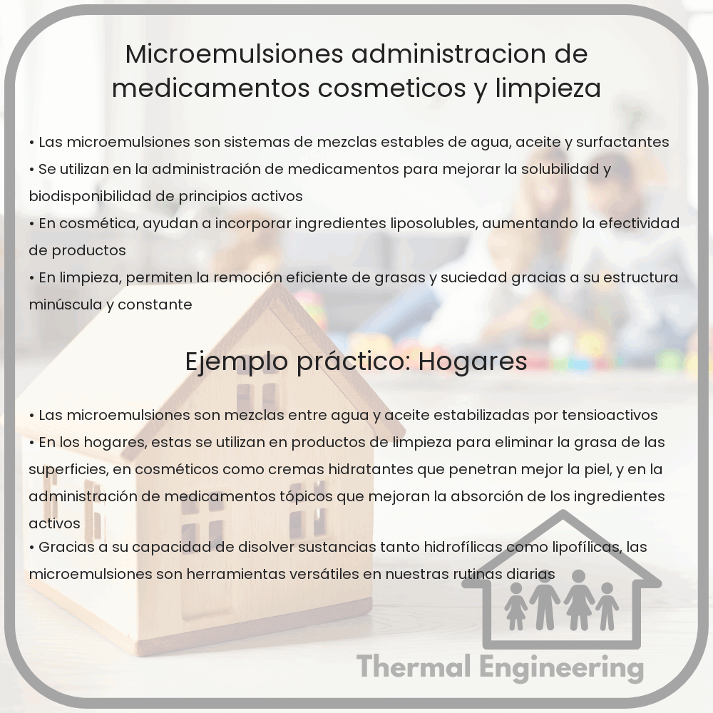 Microemulsiones | Administración de Medicamentos, Cosméticos y Limpieza