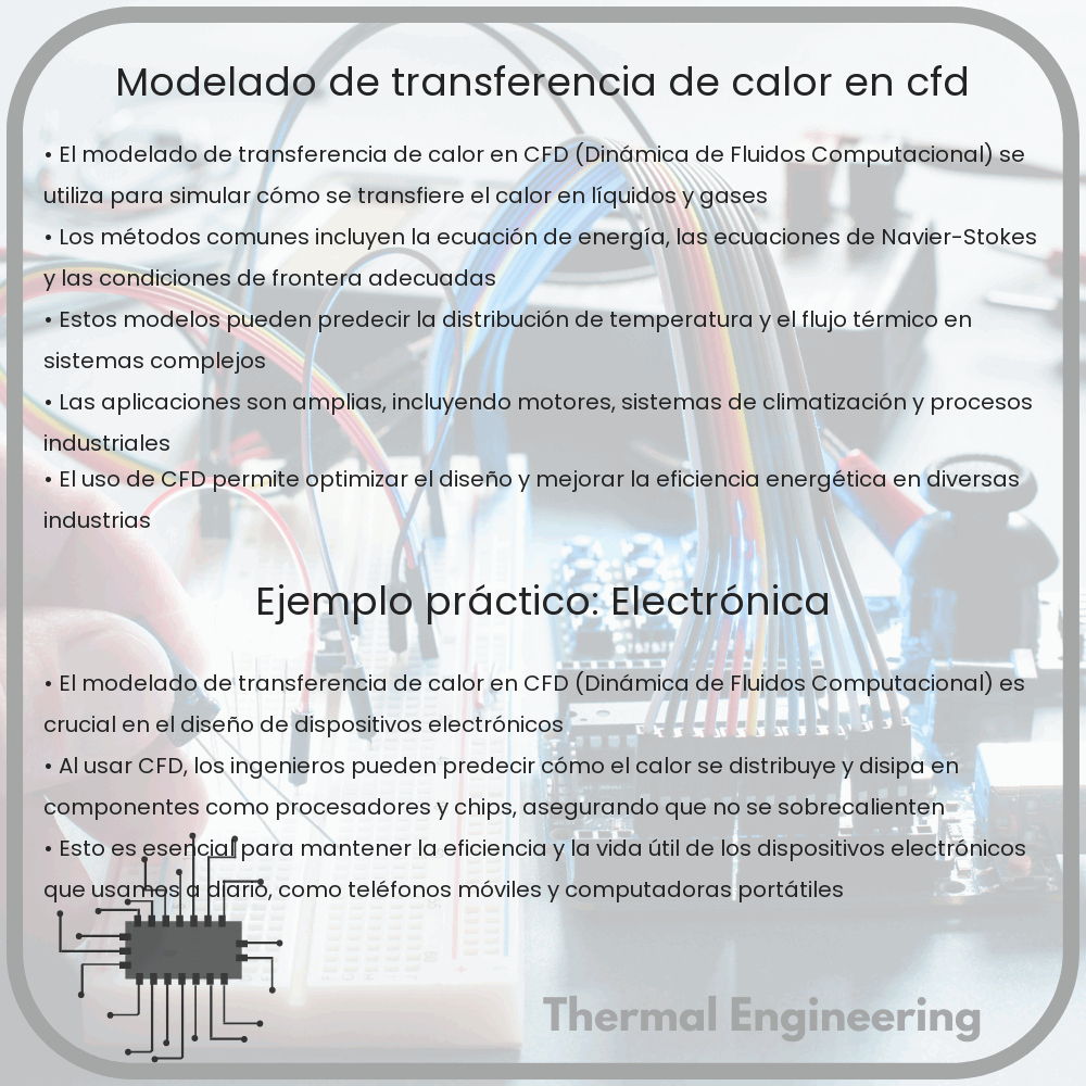 Modelado de transferencia de calor en CFD