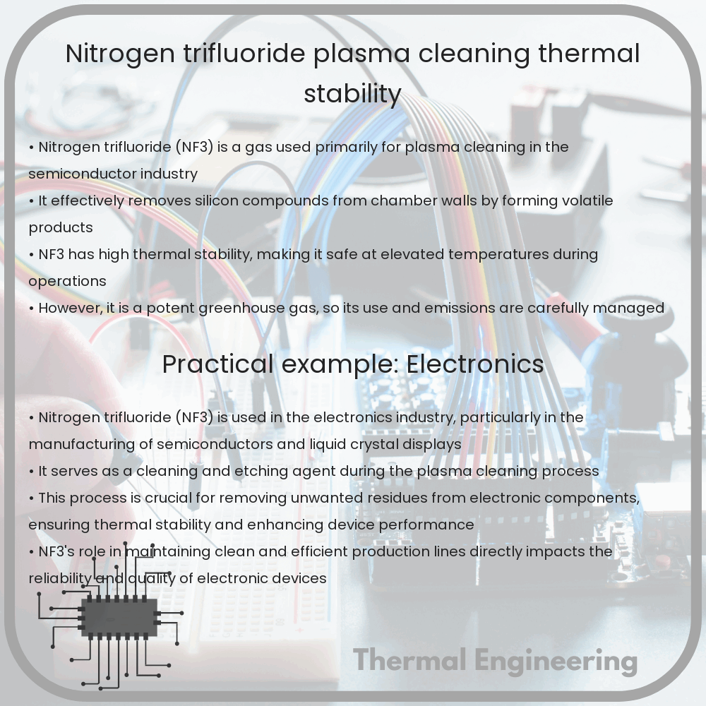 Nitrogen Trifluoride | Plasma Cleaning, Thermal Stability