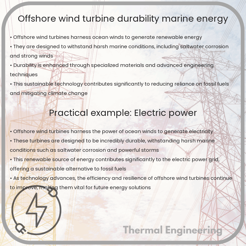 Offshore Wind Turbine | Durability & Marine Energy