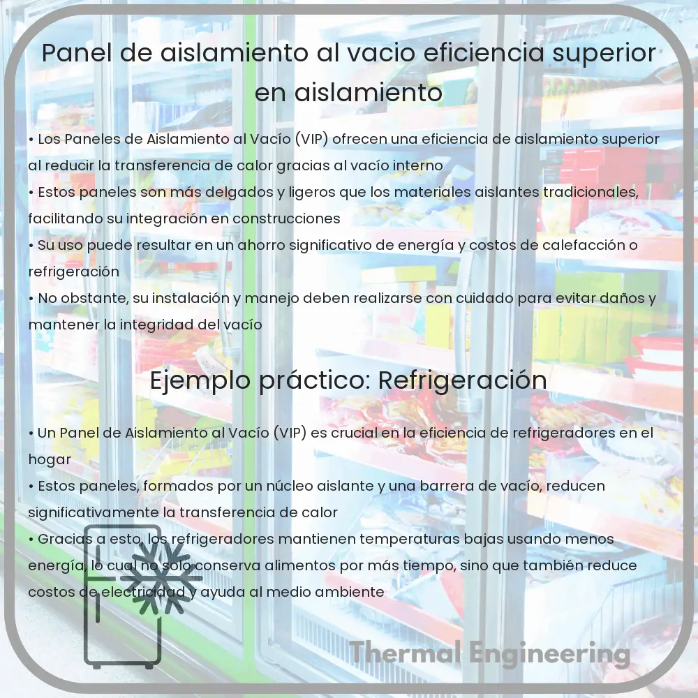 Panel de Aislamiento al Vacío | Eficiencia Superior en Aislamiento