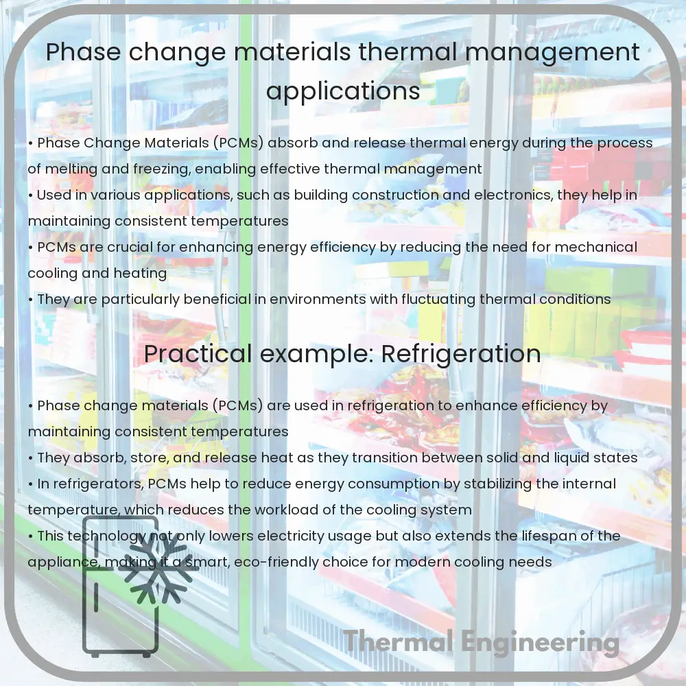 Phase Change Materials | Thermal Management & Applications