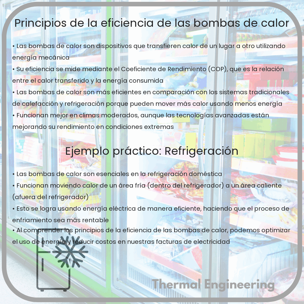 Principios de la Eficiencia de las Bombas de Calor